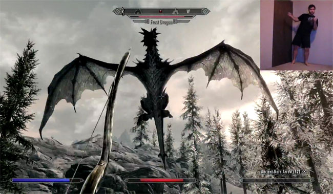 The Elder Scrolls 5: Skyrim - Kinect-Steuerung fr den PC