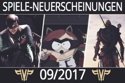 Alle Spiele-Neuerscheinungen im Oktober 2017